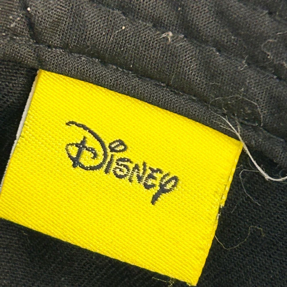 Mickey Script Kids Black Disney Baseball Hat Padded Mouse Ears Snapback OSFM